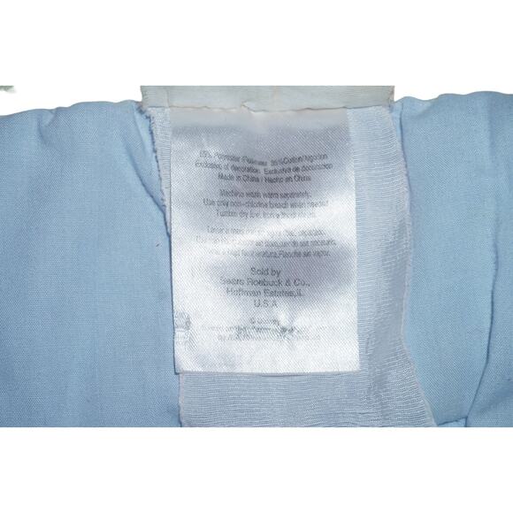 Vintage Sears Winnie the Pooh Baby Quilt Blanket – Disney Embroidered Patchwork - Picture 10 of 16